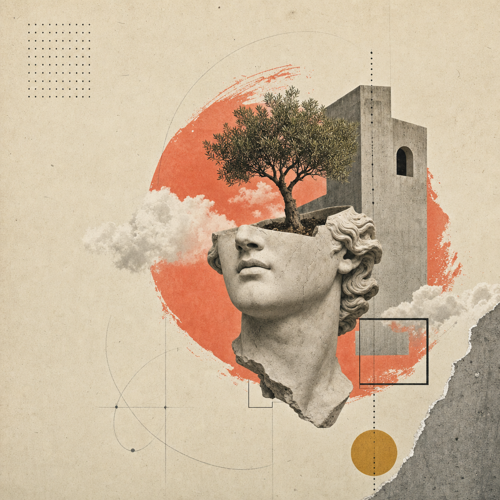 Editorial collage about Joseph